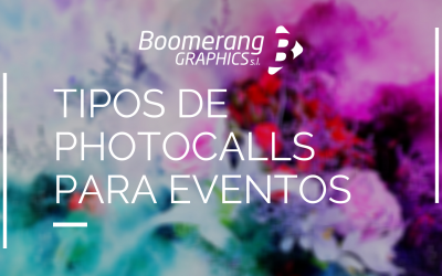 Tipos de photocalls para eventos